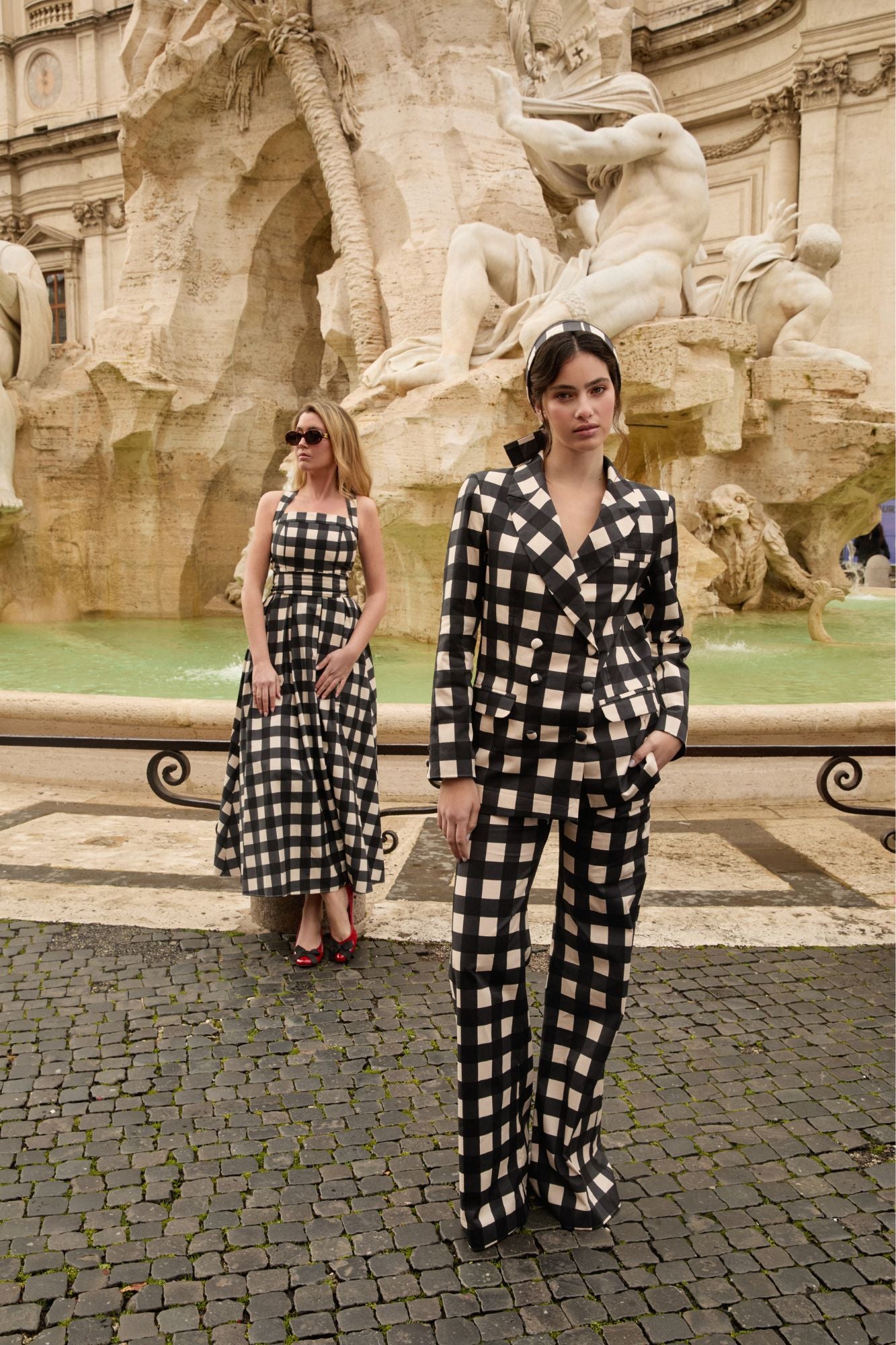 BLAZER GARAI NOIR/BLANC