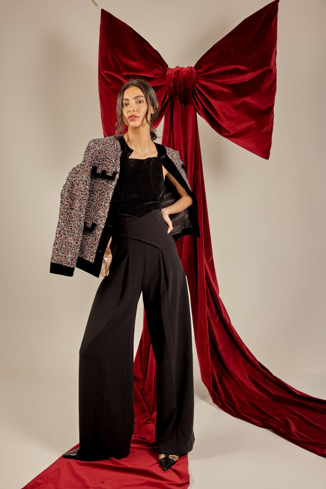 VESTE MINI MULTICOLORE