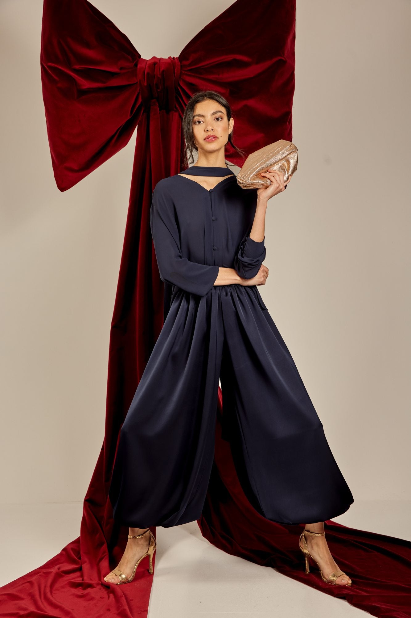 PANTALON ELVA MARINO