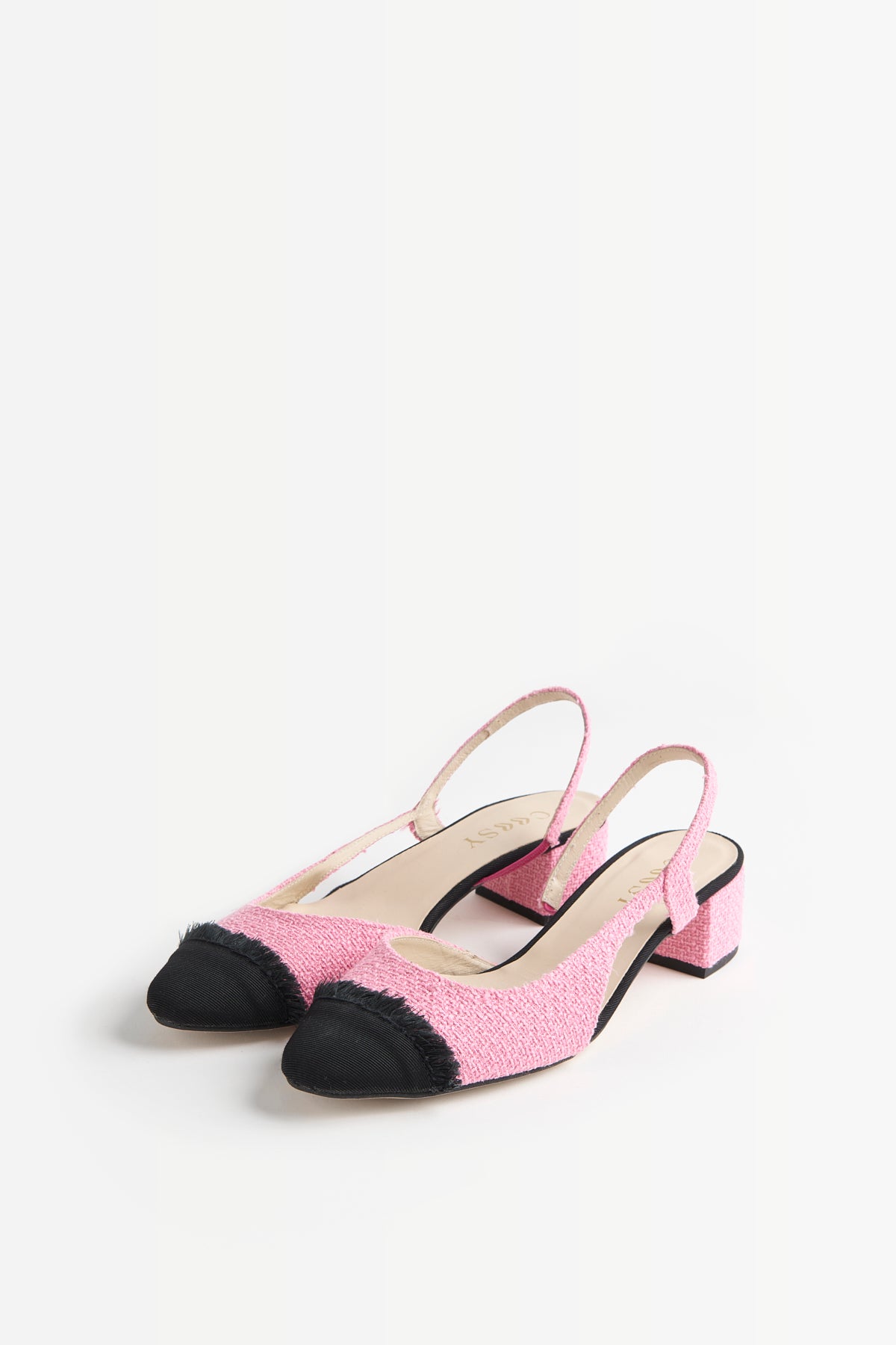 ZAPATO ZAPATO TWEED ROSA