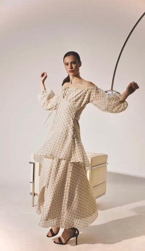 VESTIDO AINHOA CRUDO