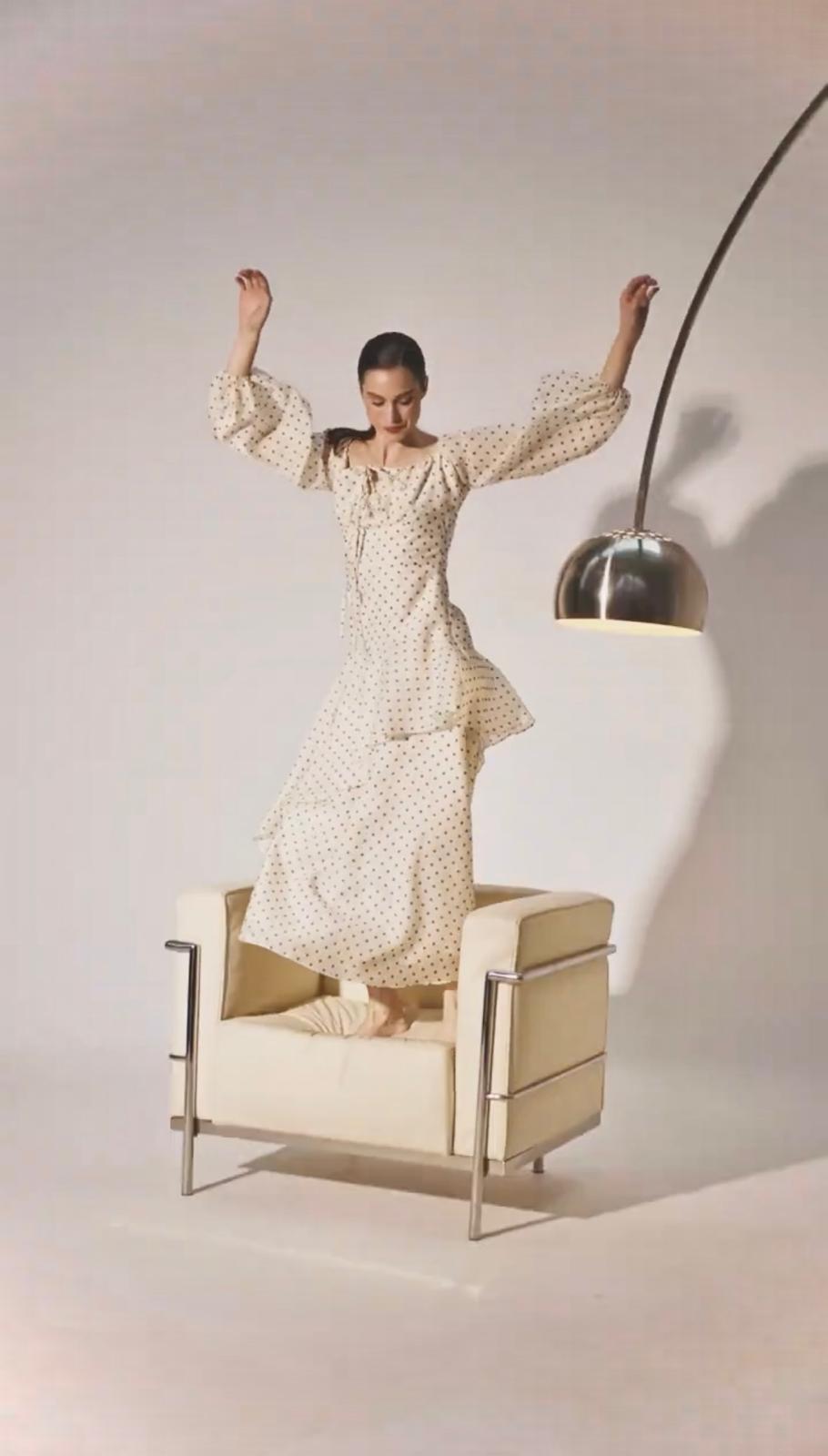 VESTIDO AINHOA CRUDO