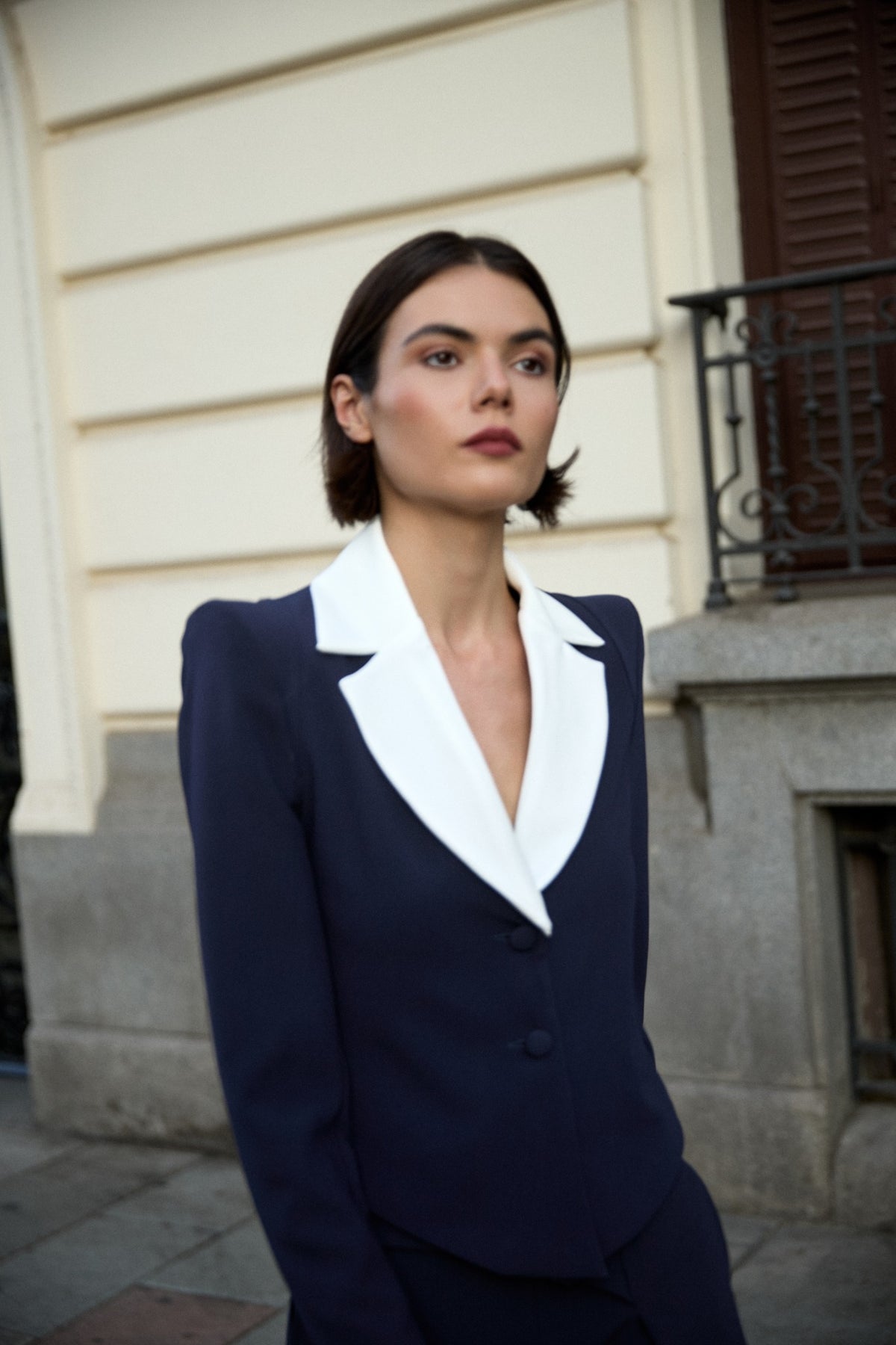 BLAZER NAREN MARINE/BLANC