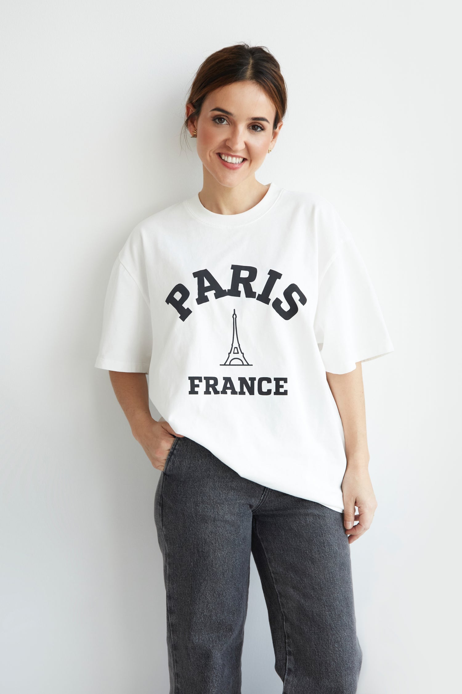 CAMISETA PARIS BLANCO