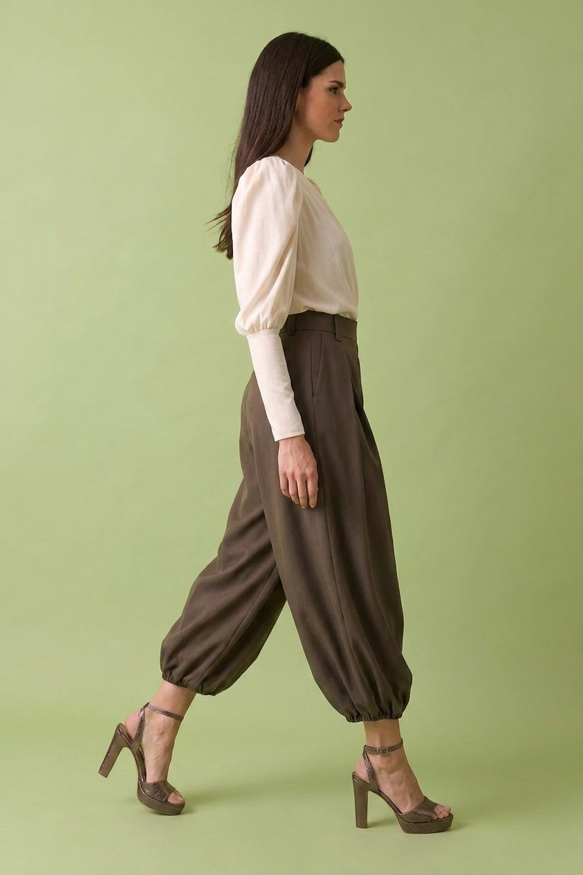 PANTALON DANTE MARRON