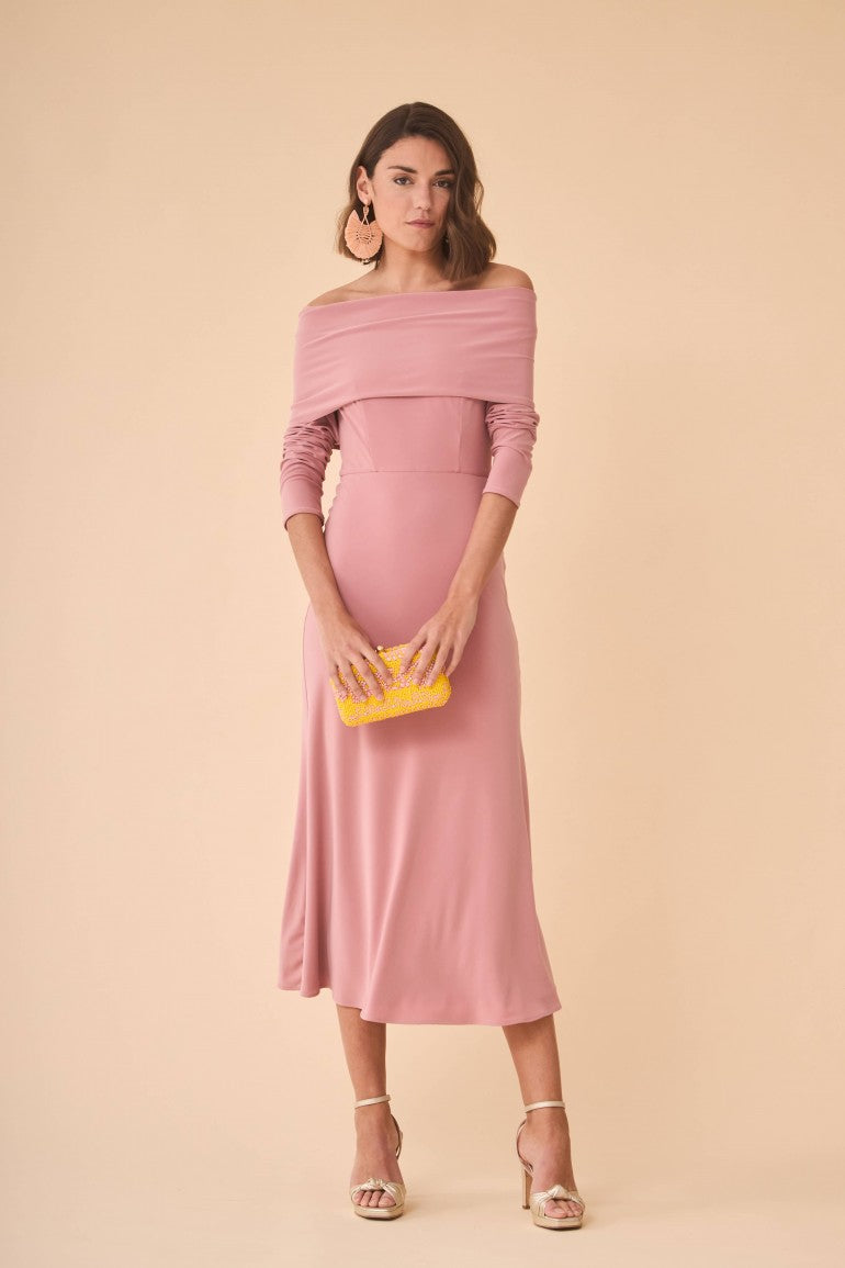 VESTIDO BERTTA ROSA