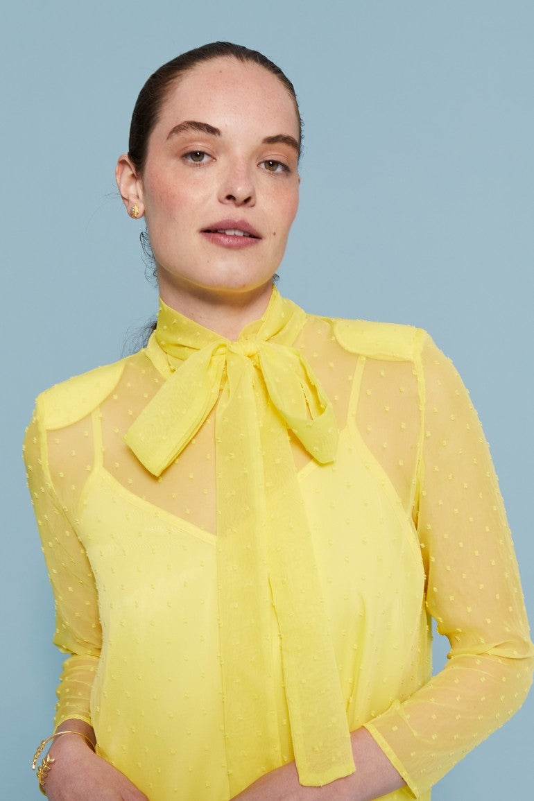 CLEOTE YELLOW DRESS