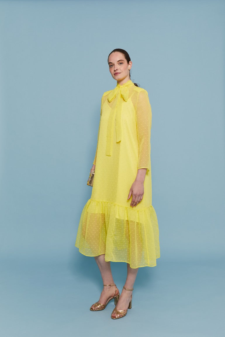 CLEOTE YELLOW DRESS