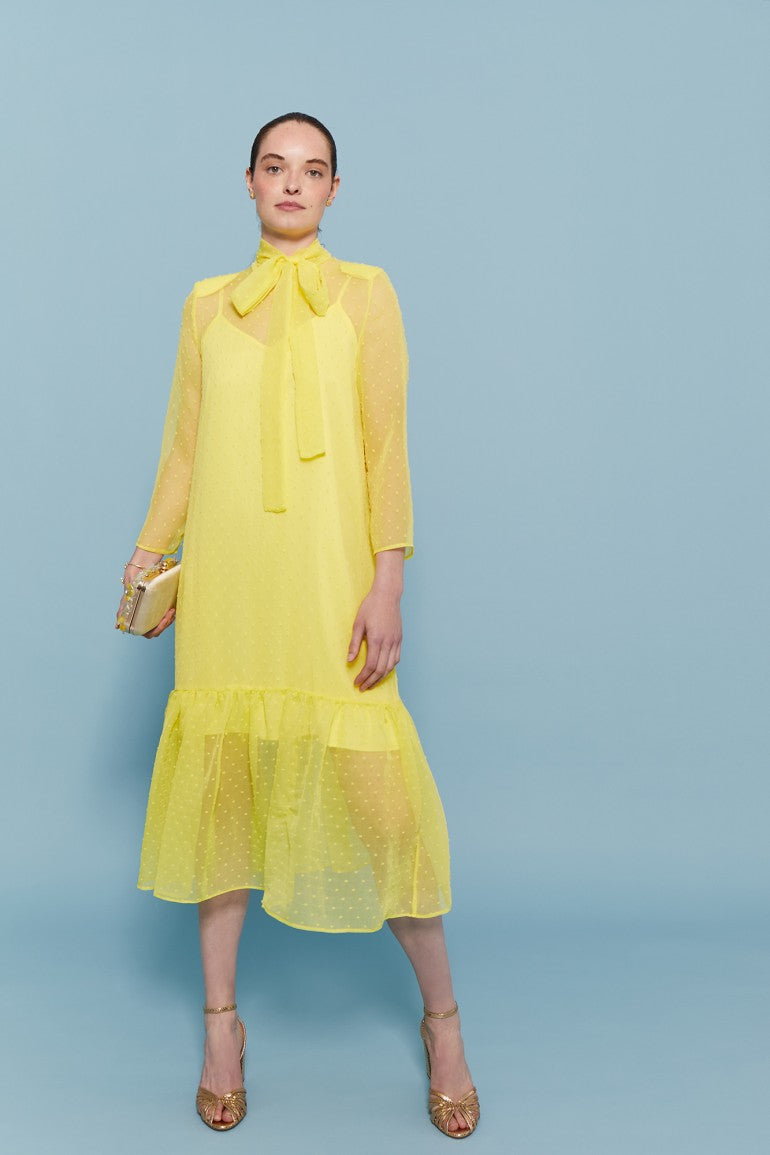 CLEOTE YELLOW DRESS